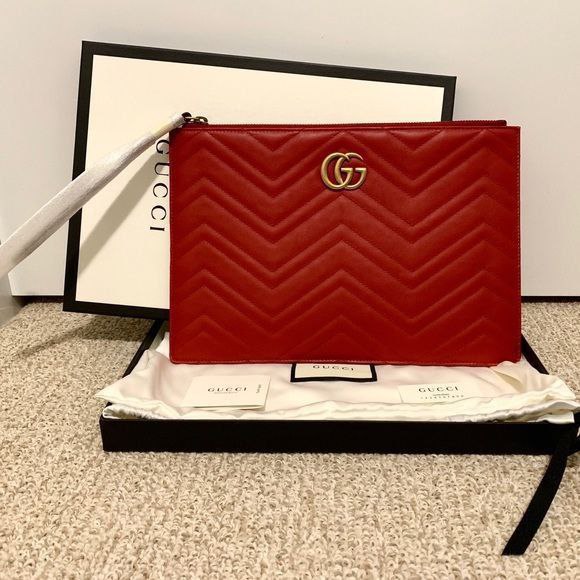 Gucci Clutch Red [MR]